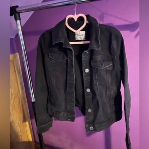 Black Denim Jean Jacket